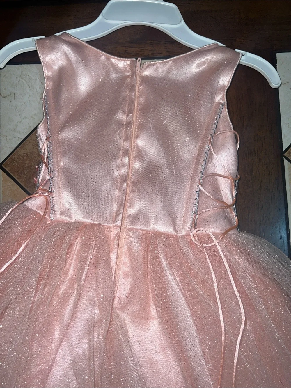 Macys satin bodice